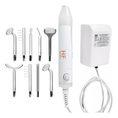 Kit Alta Frequência Hf Portátil Ibramed Com Kit 9 Eletrodos 0