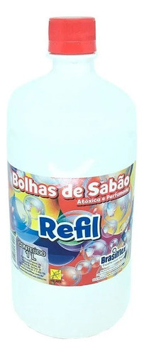 Refil De Bolha De Sabão 1 Litro 0