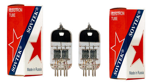 Par De Valvulas Sovtek 12ax7wb / 7025 - Ecc83 Sovtek Russian 0