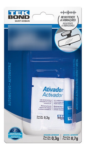 Pegamento Adhesivo Espejo Interior Universal C 0