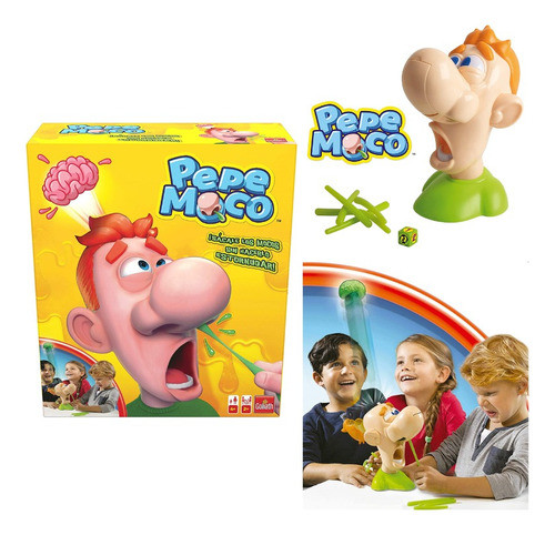 Juego De Mesa Pepe Moco Figura C/ Accesorios Caffaro 4517 0