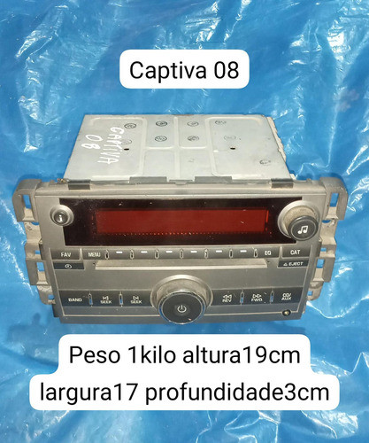 Radio Som Captiva Gm Cd Player 0