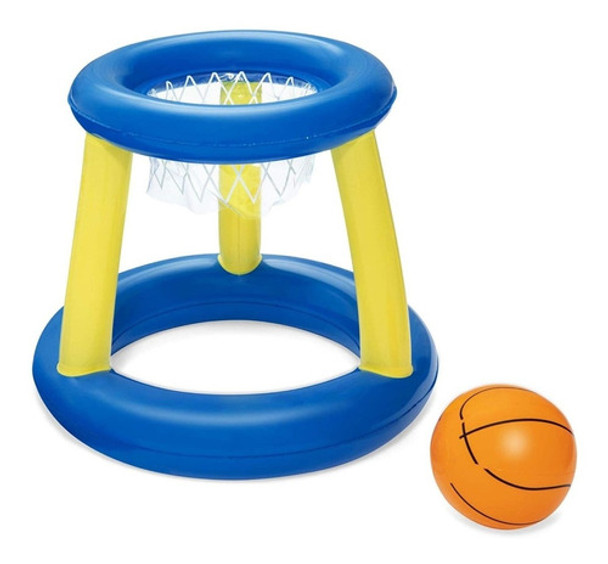 Aro De Basquet Inflable Bestway C/ 1 Pelota Inflable  -52190 0 Aro De Basquet Inflable Bestway C/ 1 Pelota Inflable  -52190 0