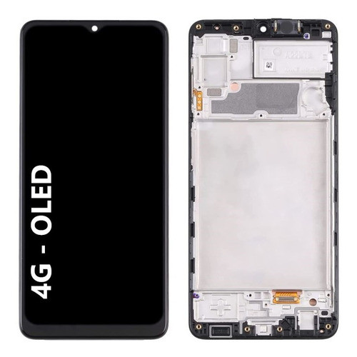 Tela Frontal Display Oled Compatível A22 4g A225 A225f C/aro 0
