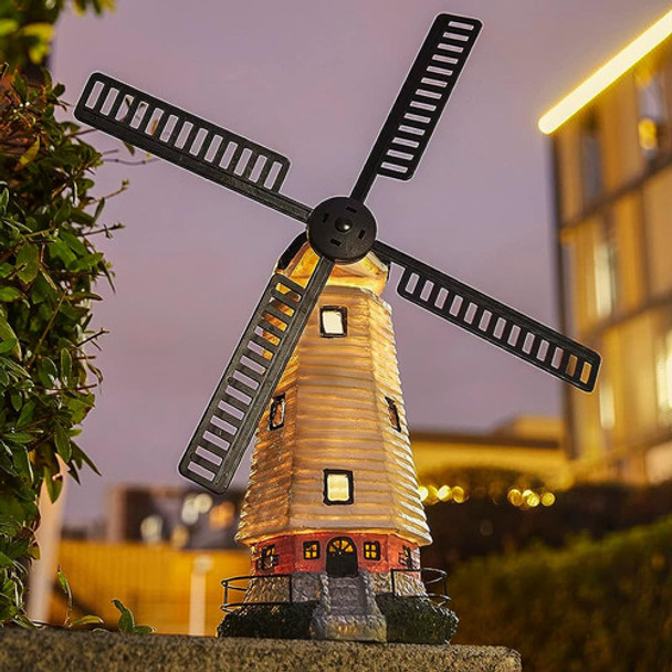 Pearlstar Solar Garden Outdoor Windmill Lighthouse - 20  Sol 0