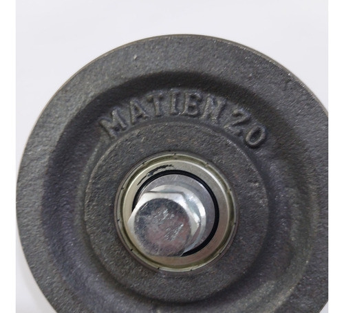 Rueda Para Porton Canal Cuadrado Diámetro 100mm 0