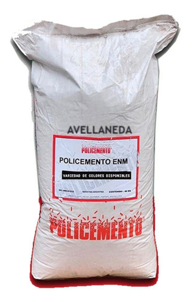 Cuarzo Color Gris Oscuro - Policemento Enm - X 25 Kg. 0