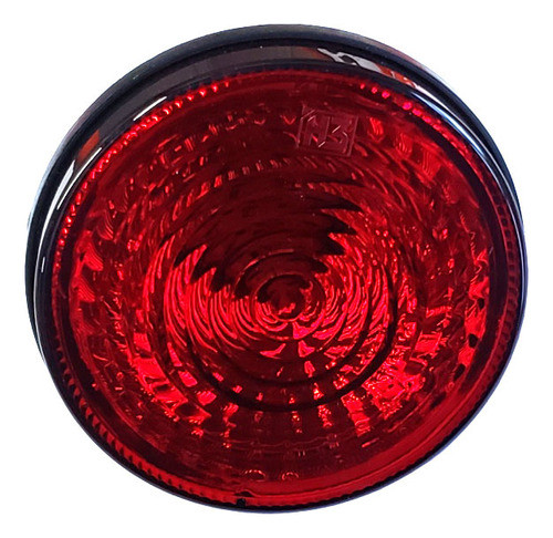 Farol - Tras Led Redondo Rojo 125mm 0