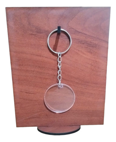 50 Llaveros Sin Grabado Acrílico Cristal 0