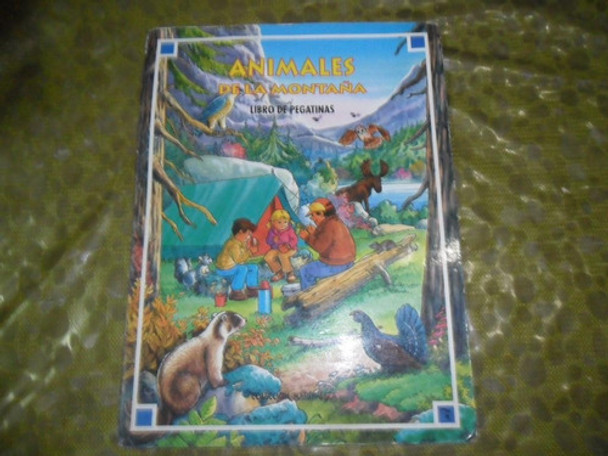 Animales De La Montaña Libro De Pegatinas Coleccion Naturale 0