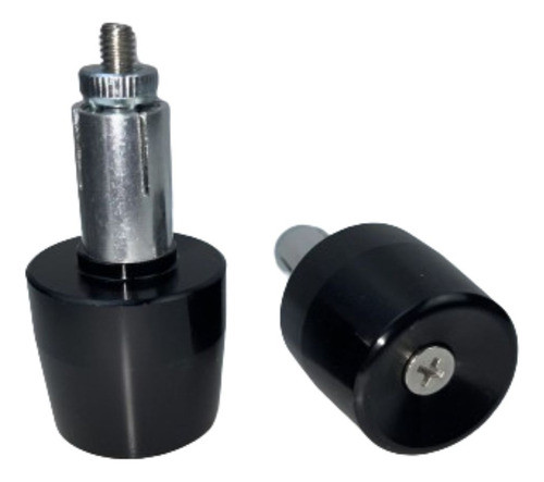 Peso Guidão Universal Pcx Cromada Com Bucha Expansiva Par 0