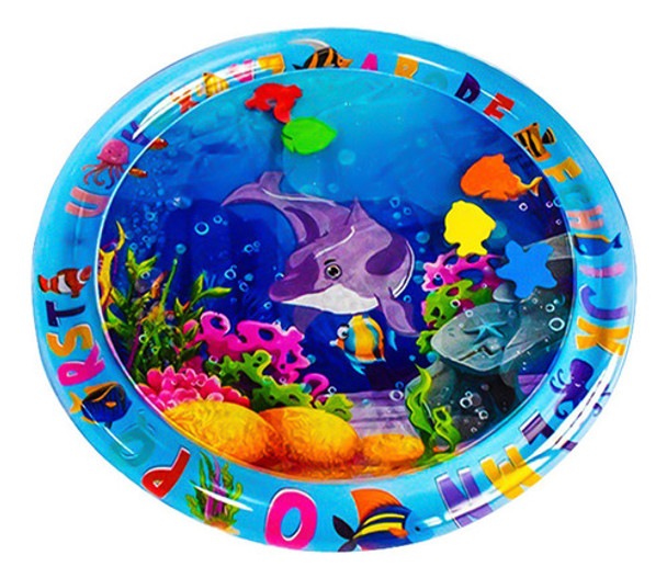 Tapete De Chão Water Time Tummy Water Baby Para Bebês Infláv 0