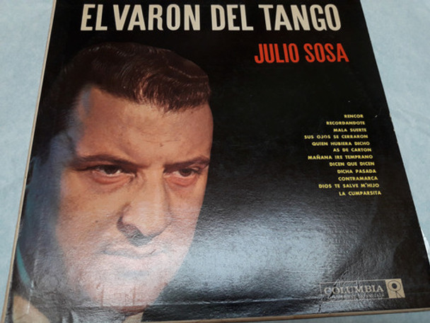 Julio Sosa - El Varon Del Tango - Lp Vinilo / Kktus 0 Julio Sosa - El Varon Del Tango - Lp Vinilo / Kktus 0