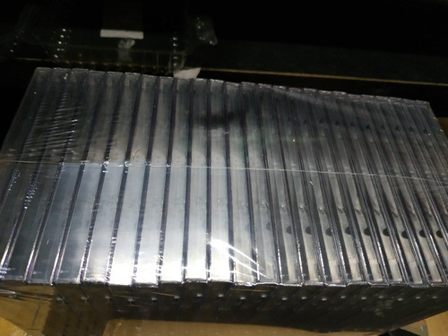 Caja Cd Gruesa Negra X6 0
