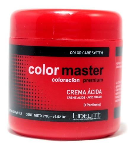 Crema Extra Acida X250ml Fidelite Colormaster 0