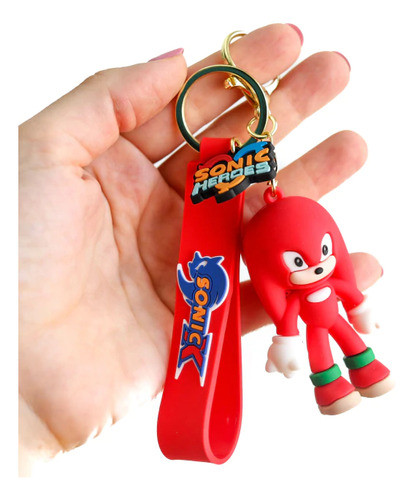 Llavero Goma | Sonic - Knuckles 0