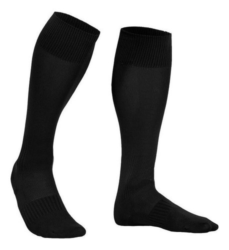 Media De Futbol Larga Lisa Deportiva Excelente Calidad 0