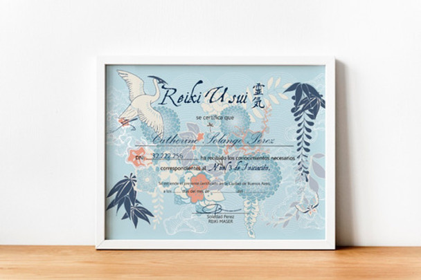 4 Certificados Curso Taller Diploma Personalizados 14x20 0