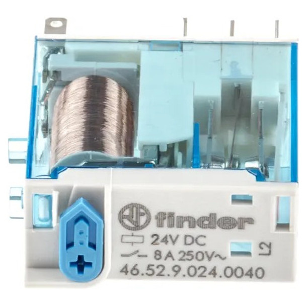 Relé Finder 8a 24vcc 2 Inversor Cod.46.52.9.024.0040 0