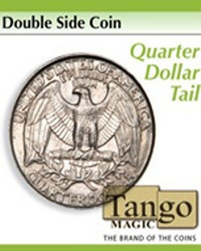 Moneda Doble Dorso Cuarto Dólar Tango Magia / Alberico Magic 0