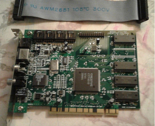 Tarjeta Descompresora Mpeg2 Creative Pc-dvd Modelo Ct7160 0