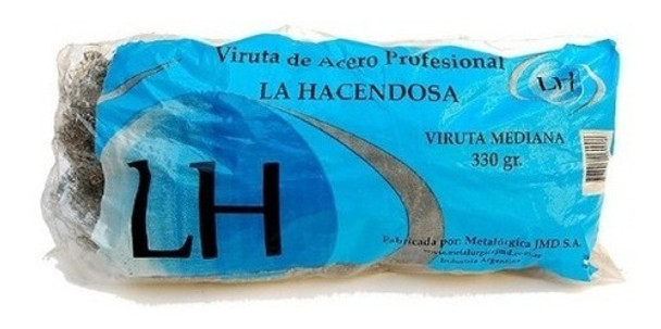 Viruta De Acero Mediana La Hacendosa Bolson 10u X 330grs C/u 0