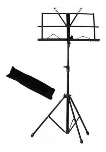 Estante De Partitura Compacta Dobrável Msp01 0