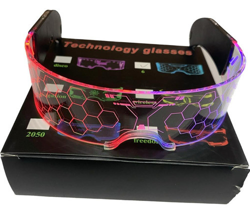 Lente Luz Led Robotico Ciencia Ficcion Multifuncion Cotillon 0