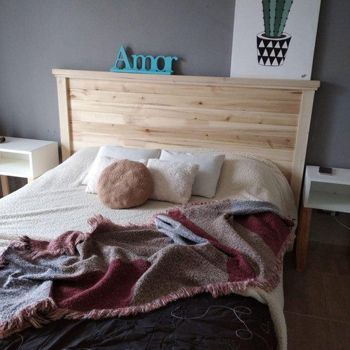 Respaldo Cama Sommier Madera 0