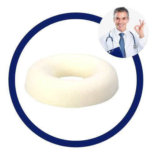 Almohadón Asiento Dona Alivio Hemorroides Post Parto Fistula 0