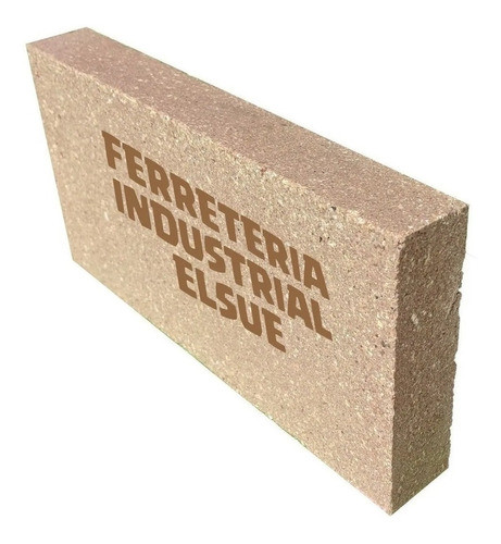 Tejuela Ladrillo Refractario Importado - Estufa - X 10 Elsue 0
