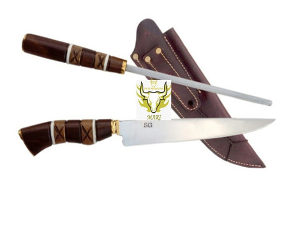 Conjunto Tradicional Sg 10 Pol,com Bainha Em Couro+gravação. 0