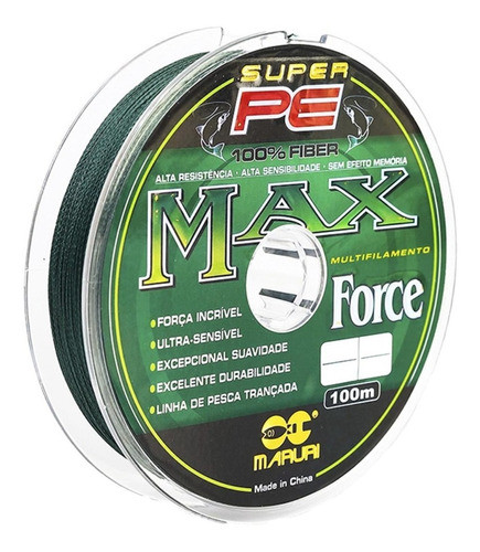 Multifilamento Maruri Max Force 0.30 X 100 Mts 0