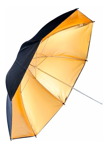 Sombrinha Rebatedora Dourada 85cm 0