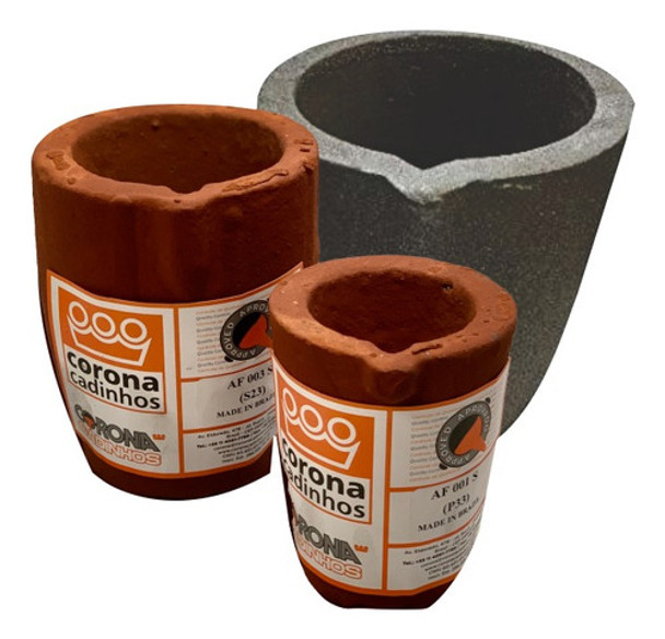Crisol Corona Ccaf 100 Puntos Para  Aluminio. Fundición 0