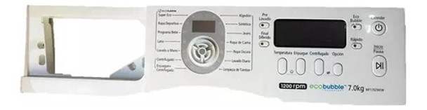 Panel Frente Lavarropas Samsung Ecobubble Wf1702w 7 Kg 0