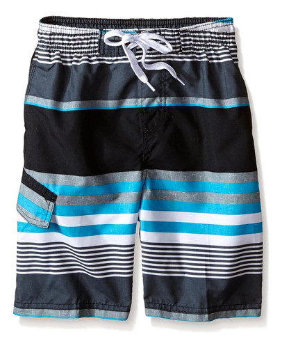 Kanu Surf Boys' Viper Quick Dry Upf 50+ Bañador De Playa, Op 0