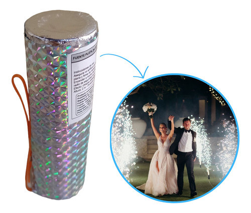 Chispas Fuego Frio Fuente - 2mts X 10seg - X10 Unidades 0