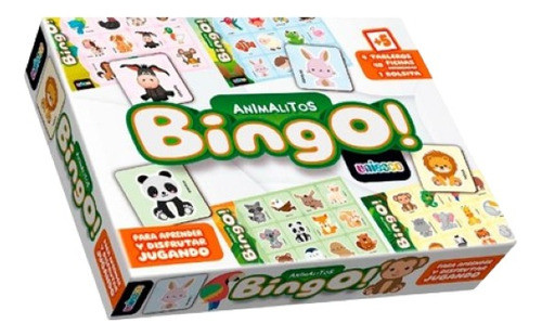 Juego De Mesa Bingo! Animalitos 0