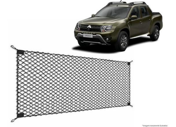 Rede Elástica Duster Oroch Pickup Caçamba Cargofix Big 0