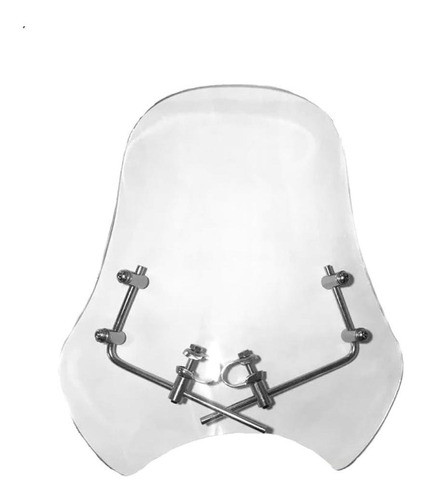 Bolha/parabrisa Moto Midnight 950  Yamaha 50x45 - Cristal 0