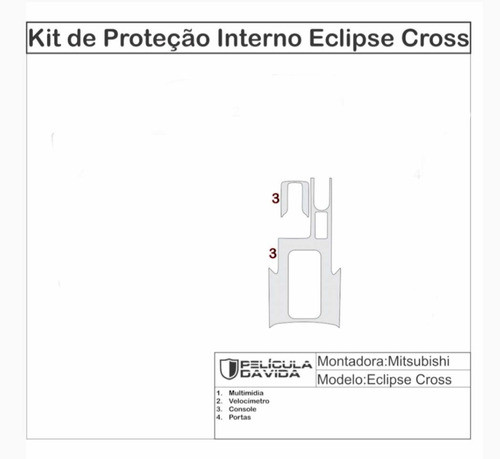 Película Console Eclipse Cross Ano:2023 0