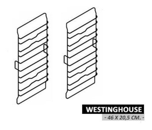 Rejilla De Plancha De Cocina Withe Westinghouse X 2 0