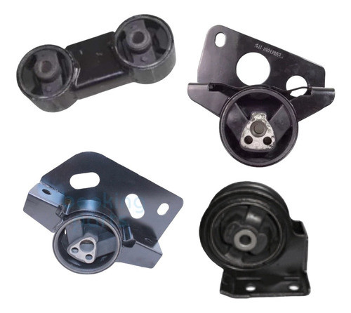 Kit Patas De Motor Para Chery Qq  10/15  X 4 0