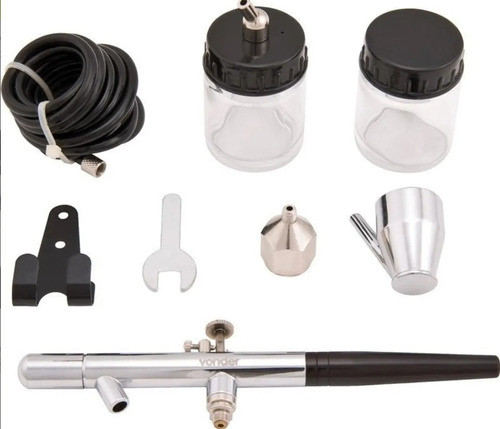 Aerógrafo Com Acessórios Aj 008 Vonder 0