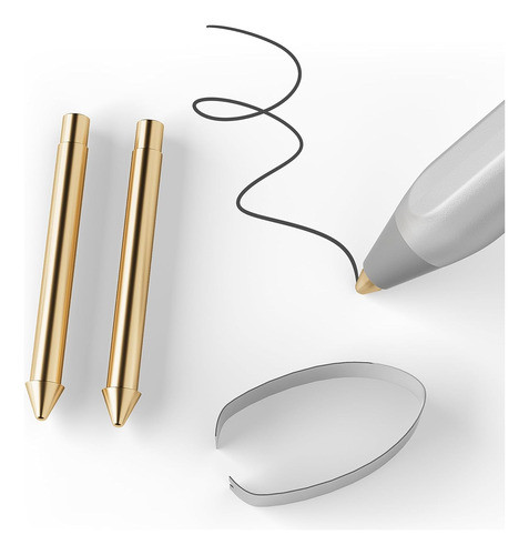 2 Puntas De Titanio Para S Pen De Surface Pro Pro 5 0