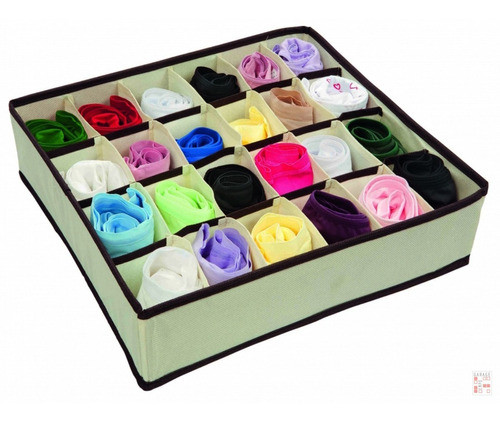 Organizador De Ropa Interior Medias 24 Divisiones Sanremo 0