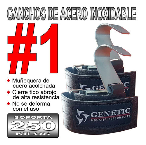 Agarres Ganchos De Potencia Metalico Macizo Uso Profesional 0
