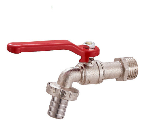 Canilla Esférica 1/2 Forjada Plus Con Pico Reforzada 0