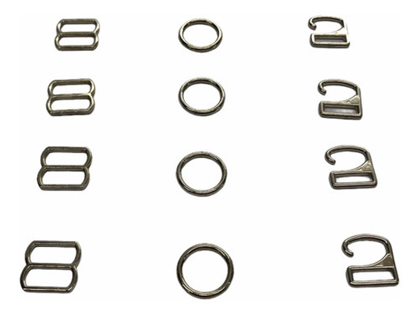 Correderas/argollas/ganchos Zamac Niquel 10 Mm 100 Unidades 0 Correderas/argollas/ganchos Zamac Niquel 10 Mm 100 Unidades 0